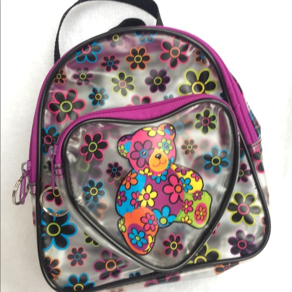 lisa frank clear backpack
